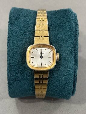 Vintage Timex Gold-Tone Watch